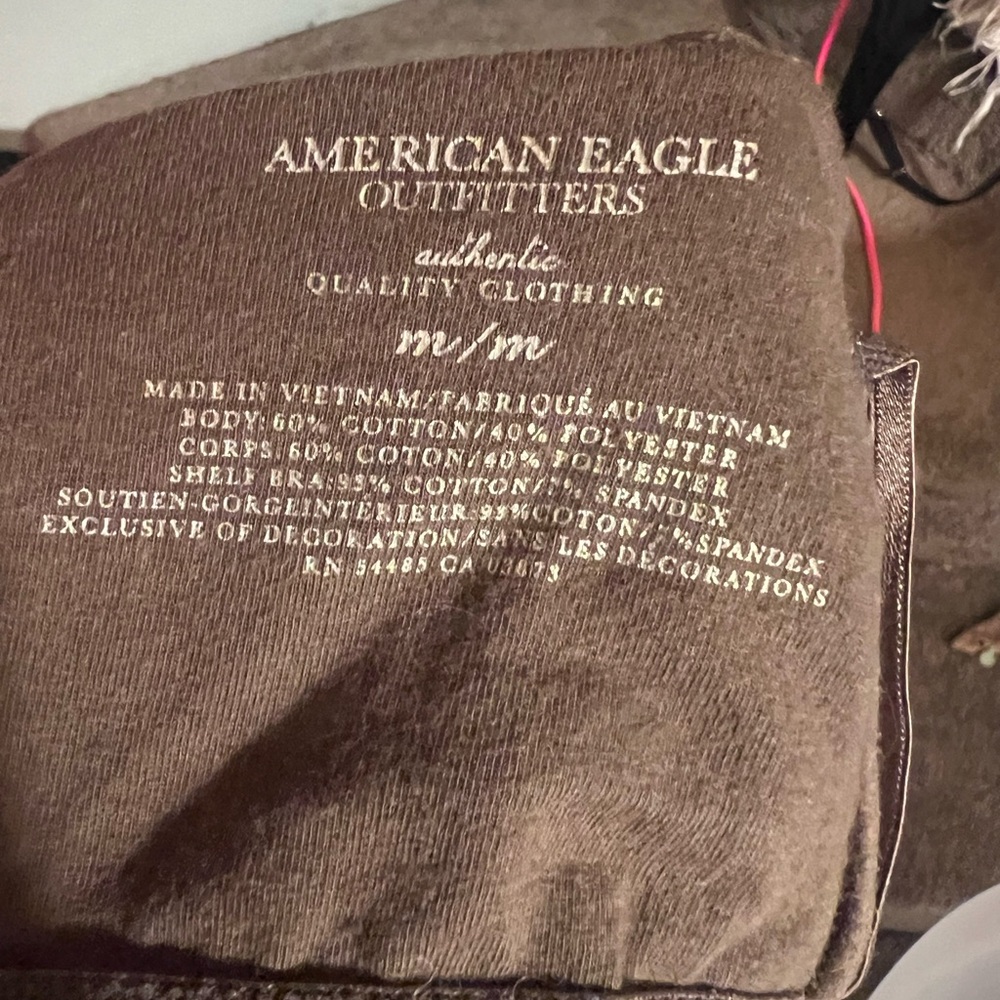 y2k american eagle brown tank top - Picture 6 of 6